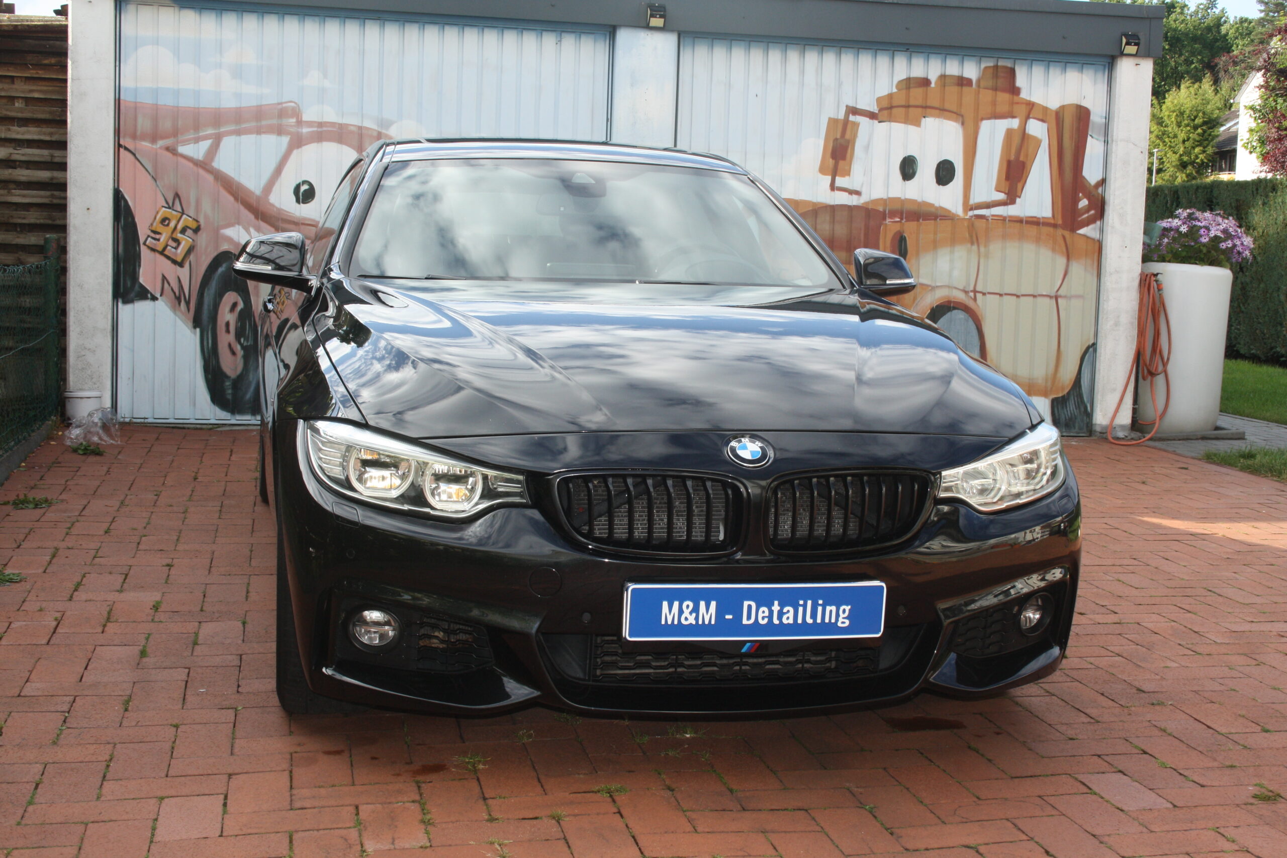 BMW 4er nach der Autoaufbereitung von M&M Detailing