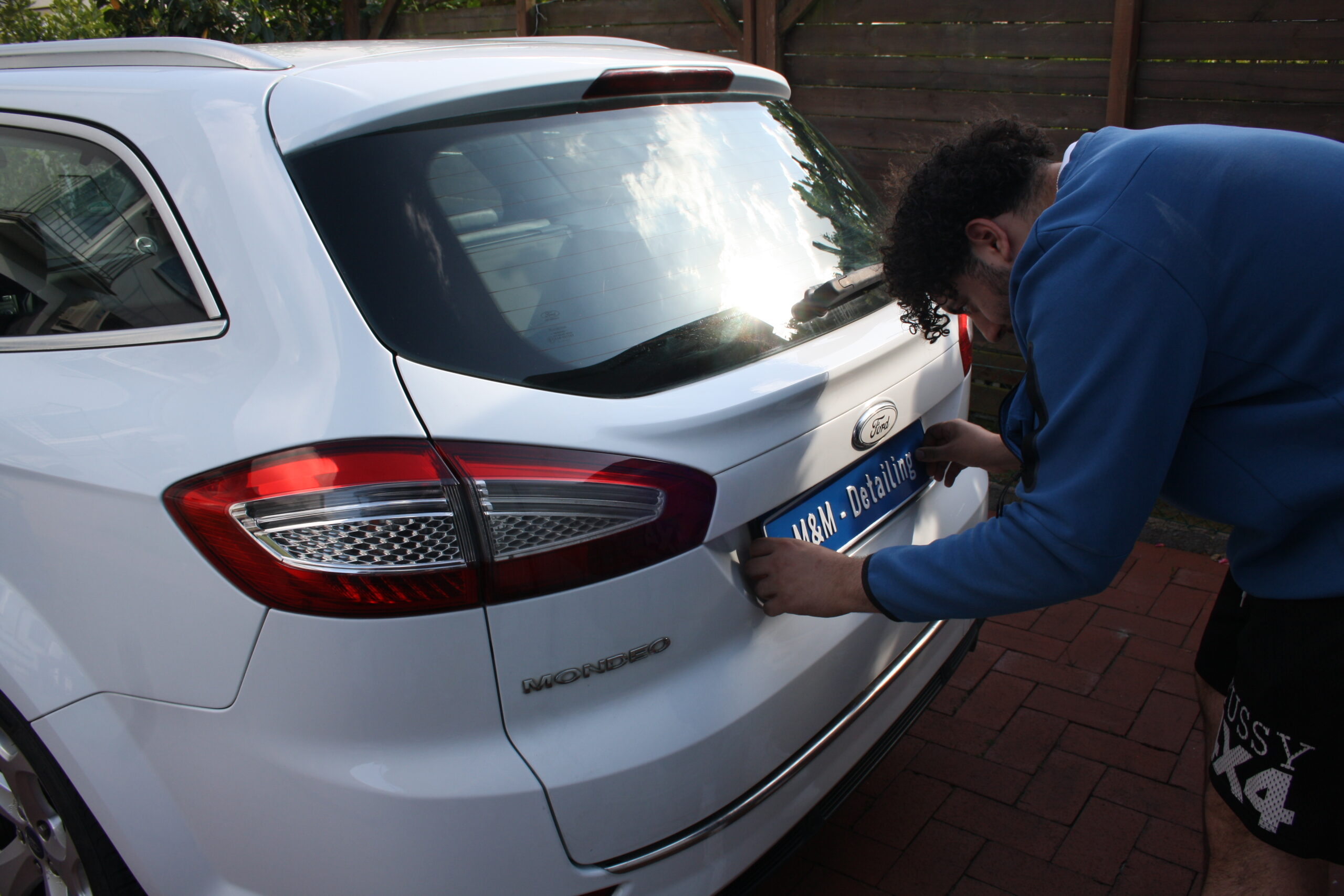 Mobile Autoaufbereitung durch M&M Detailing vor Ort