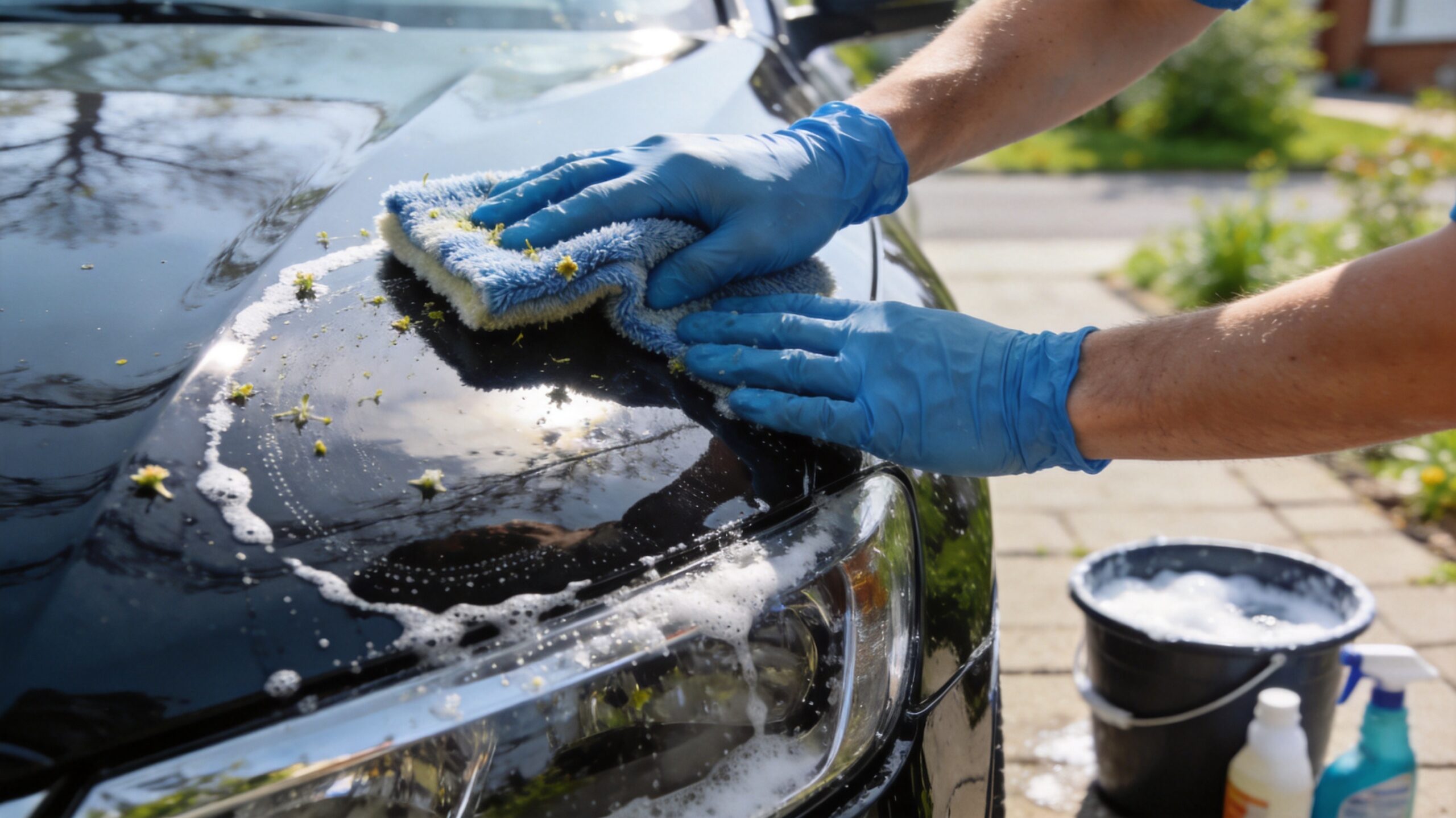 Auto Frühjahrspflege: So schützt du deinen Lack vor Pollen
